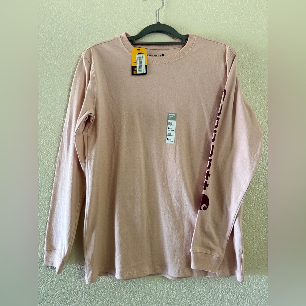 NEW Carhartt Ash Rose Long Sleeve Shirt